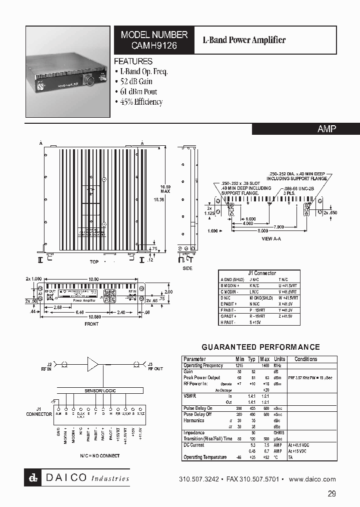 CAMH9126_1223962.PDF Datasheet