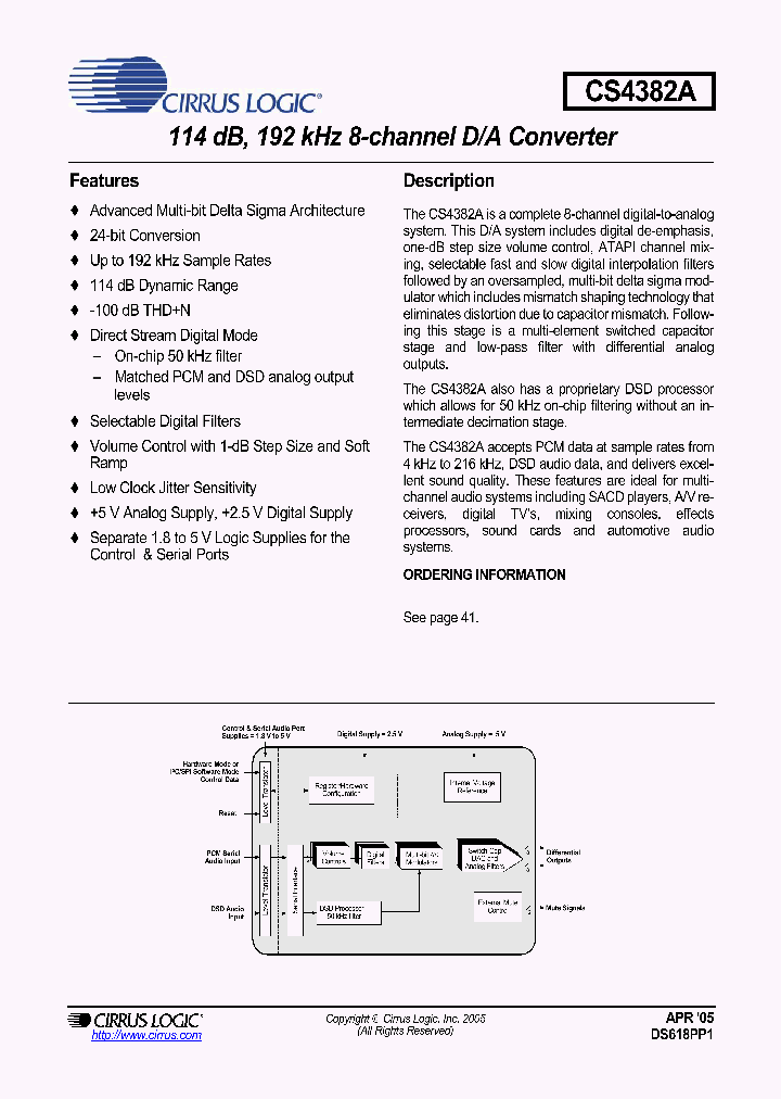 CS4382A_1125940.PDF Datasheet