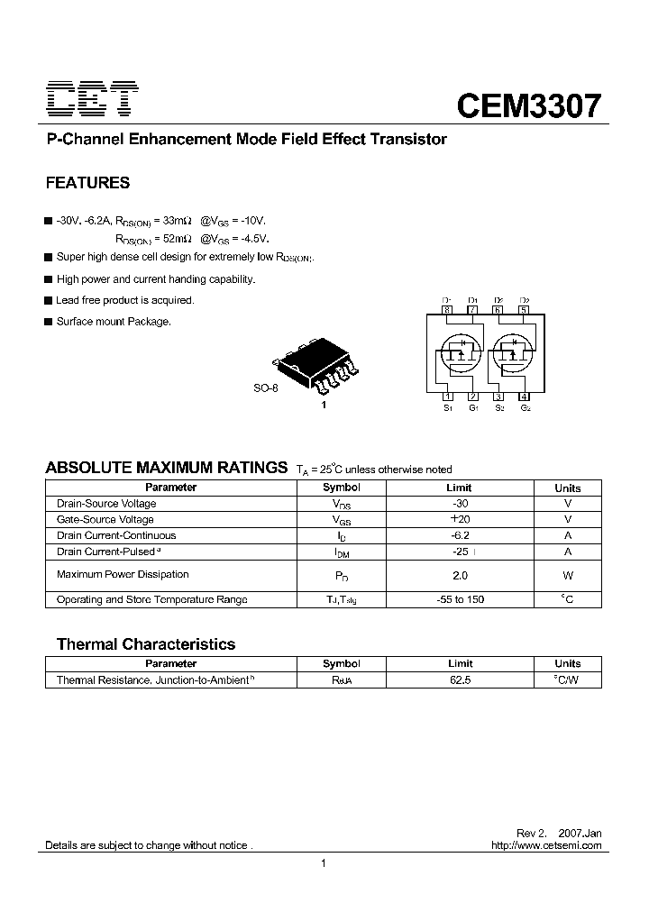 CEM3307_1113768.PDF Datasheet