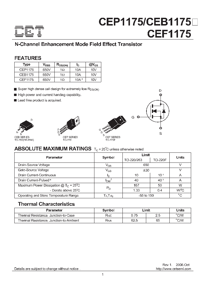 CEF1175_1114032.PDF Datasheet