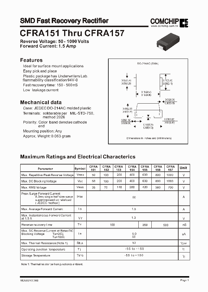 CFRA157_1225981.PDF Datasheet