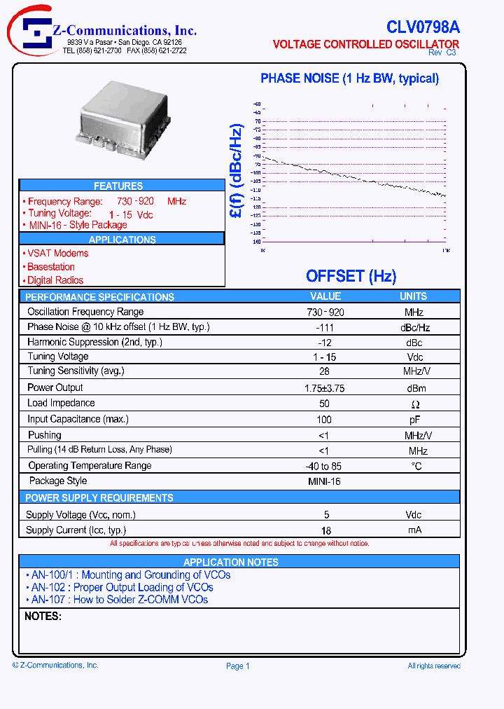 CLV0798A_1113656.PDF Datasheet