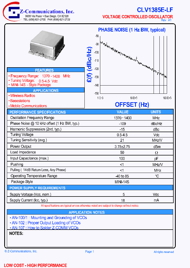 CLV1385E-LF_1226626.PDF Datasheet