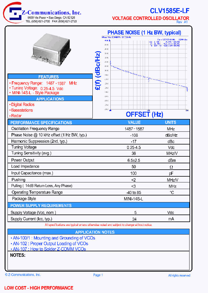 CLV1585E-LF_1226640.PDF Datasheet