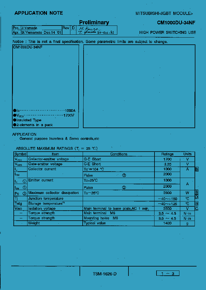 CM1000DU-34NF_1012026.PDF Datasheet