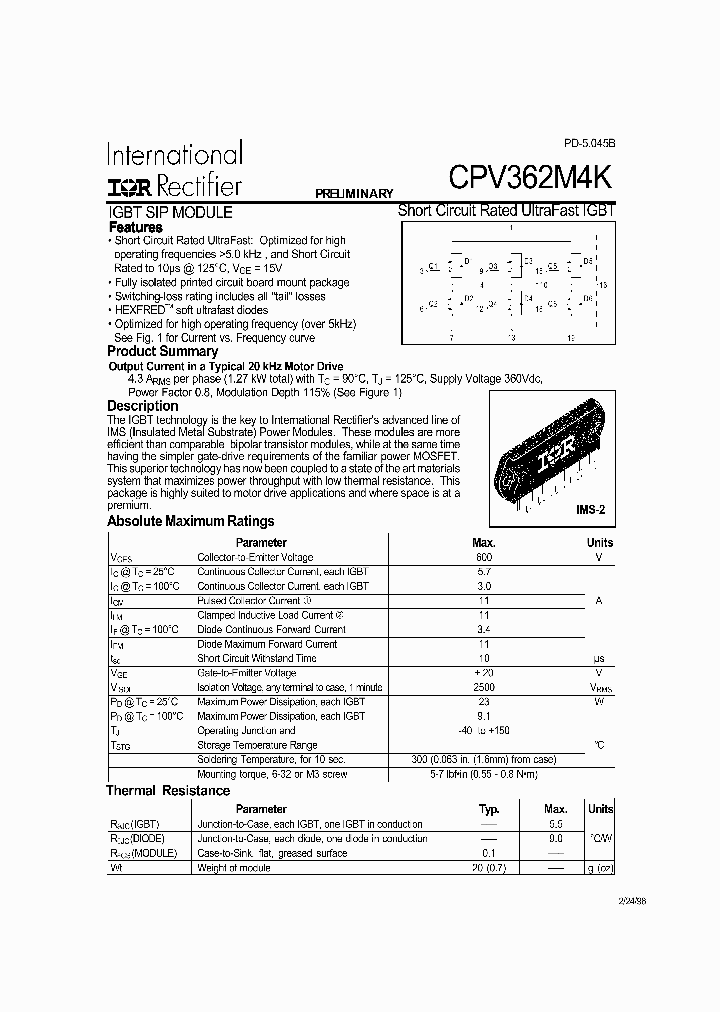 CPV362M4K_1228191.PDF Datasheet