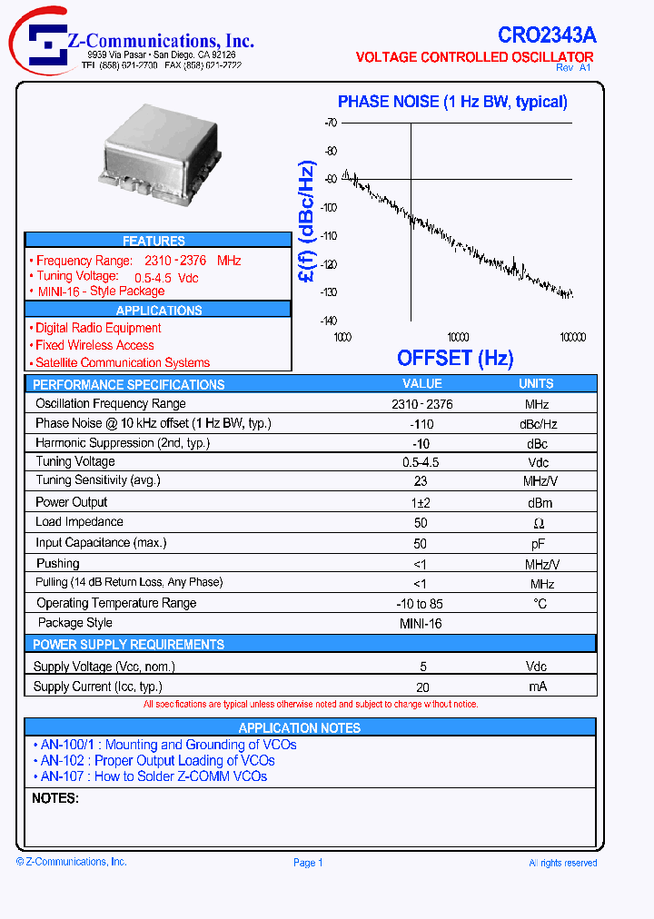 CRO2343A_1228415.PDF Datasheet