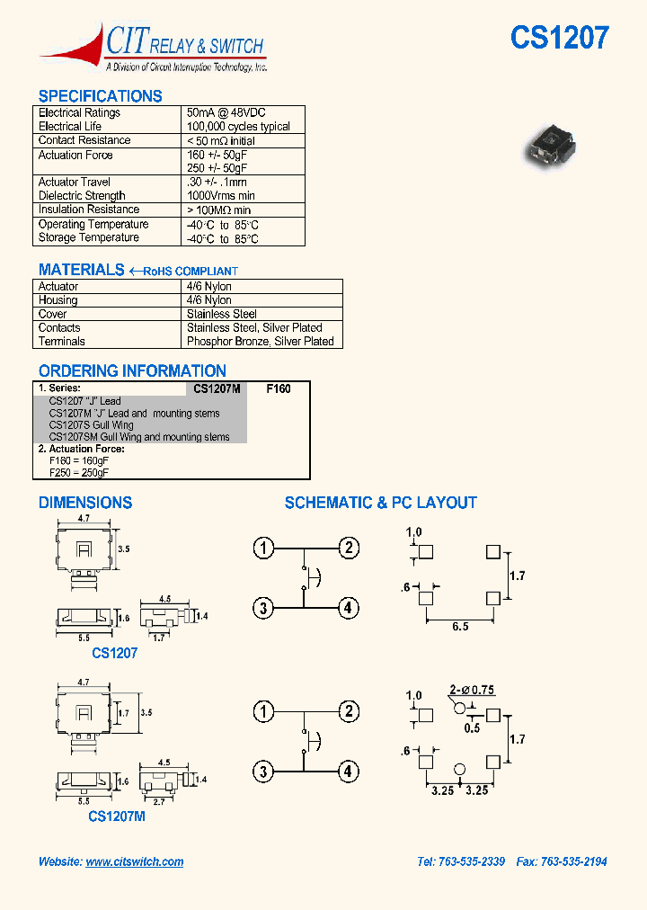 CS1207SMF250_1228546.PDF Datasheet