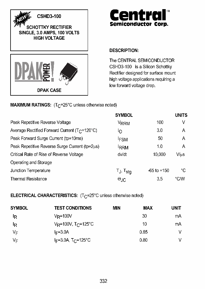 CSHD3-100_1229097.PDF Datasheet