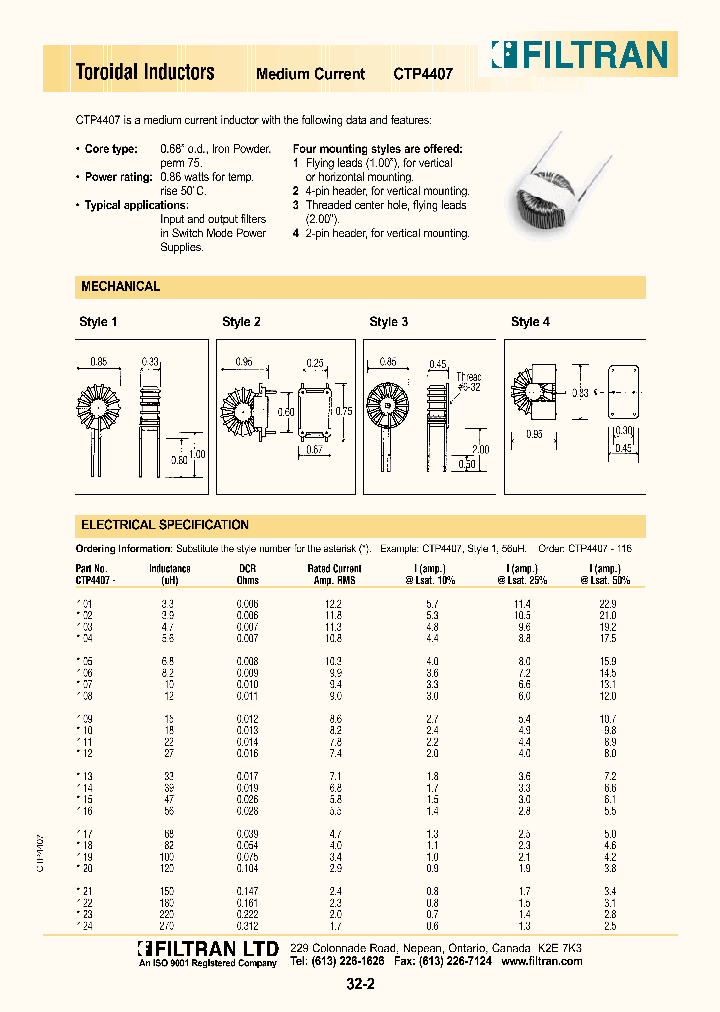 CTP4407_1229329.PDF Datasheet