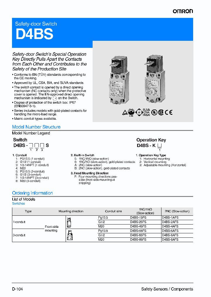 D4BS-8AFS_1231207.PDF Datasheet