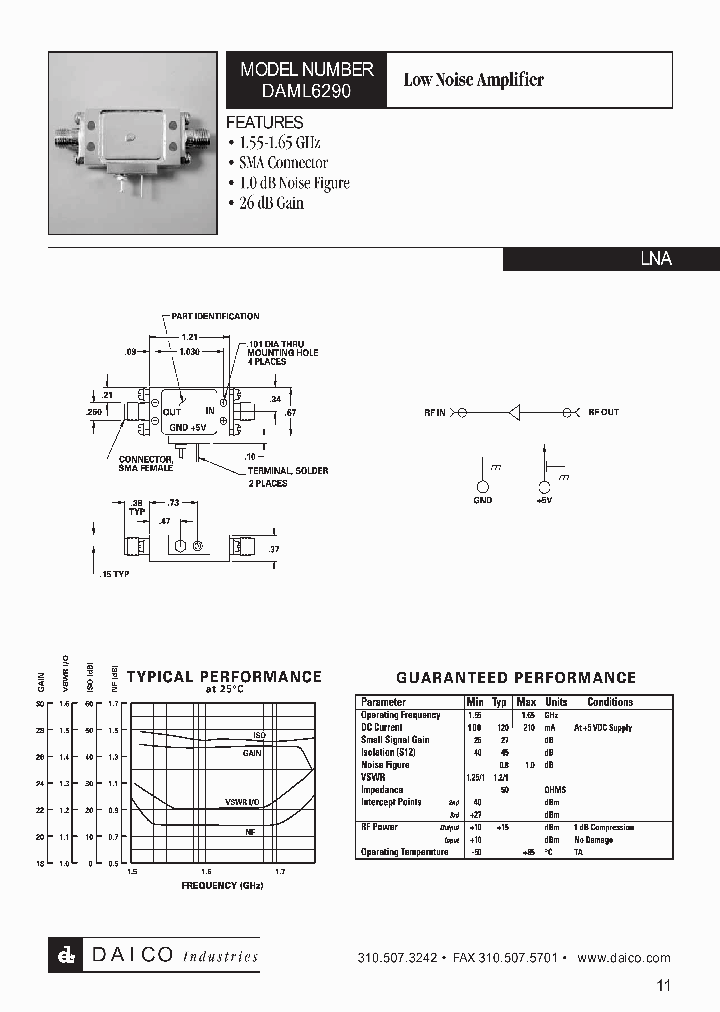 DAML6290_1231579.PDF Datasheet