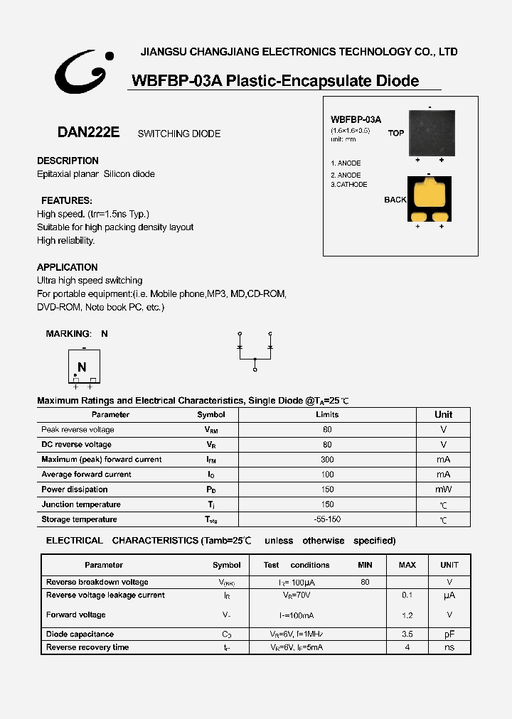 DAN2222E_1231590.PDF Datasheet