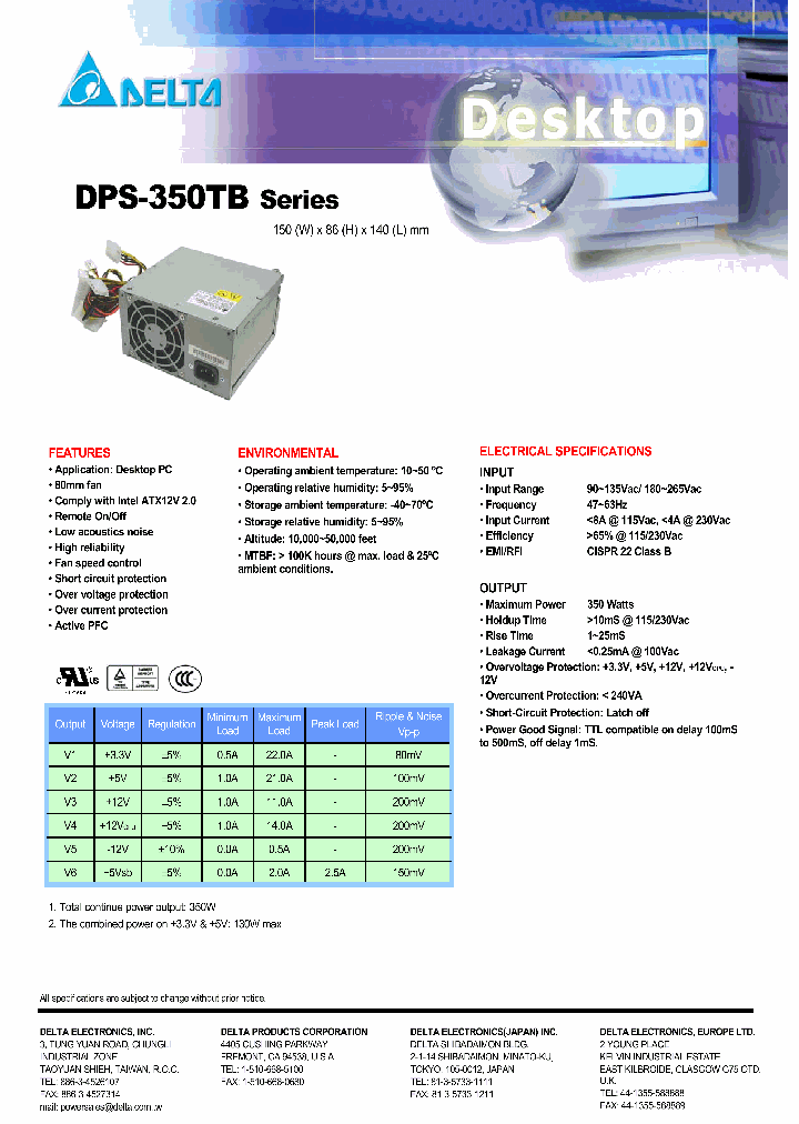 DPS-350TB_1233704.PDF Datasheet