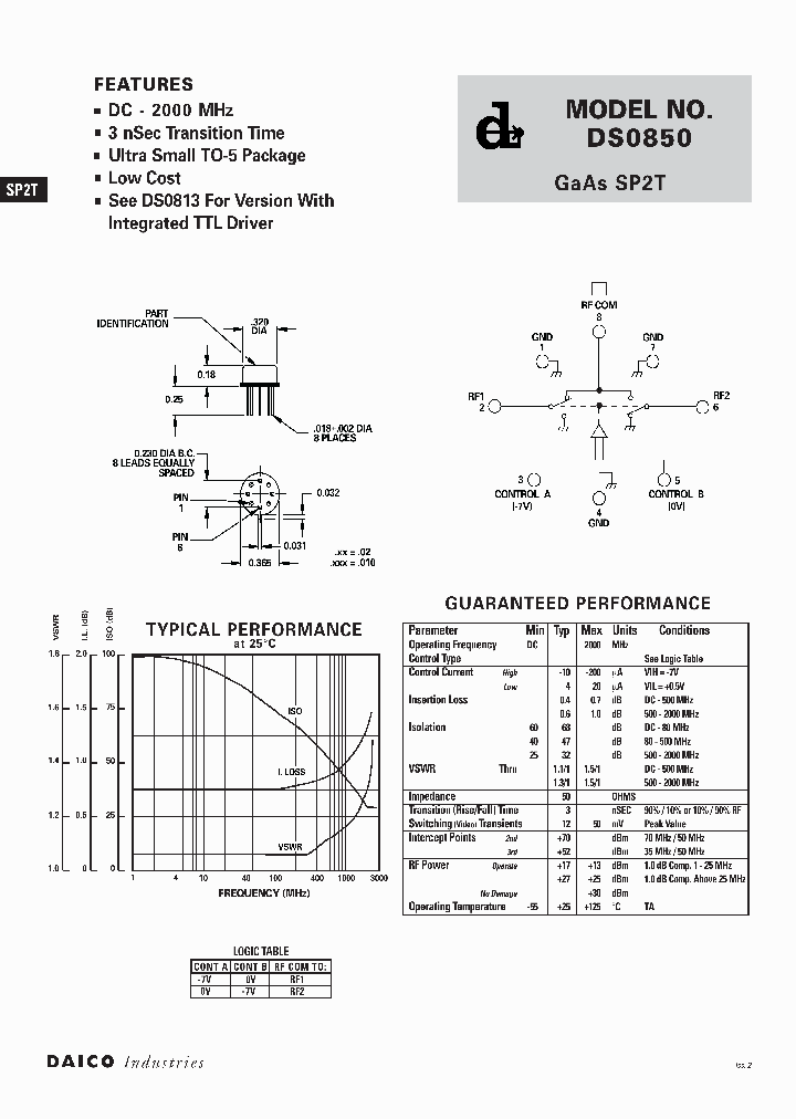 DS0850_1233841.PDF Datasheet