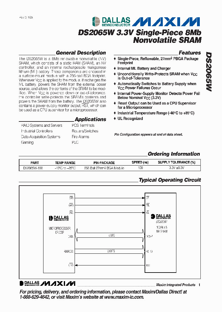 DS2065W_1055359.PDF Datasheet