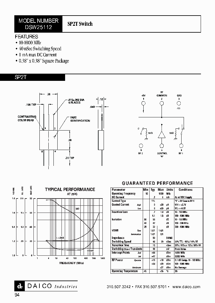 DSW25112_1234902.PDF Datasheet