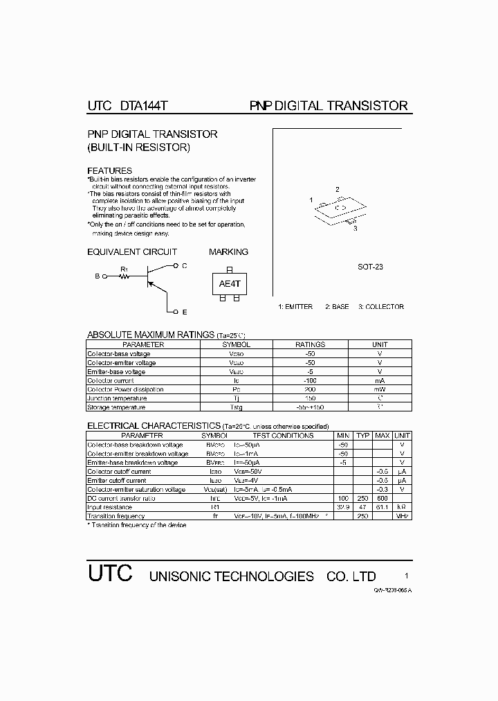 DTA144T_1235036.PDF Datasheet