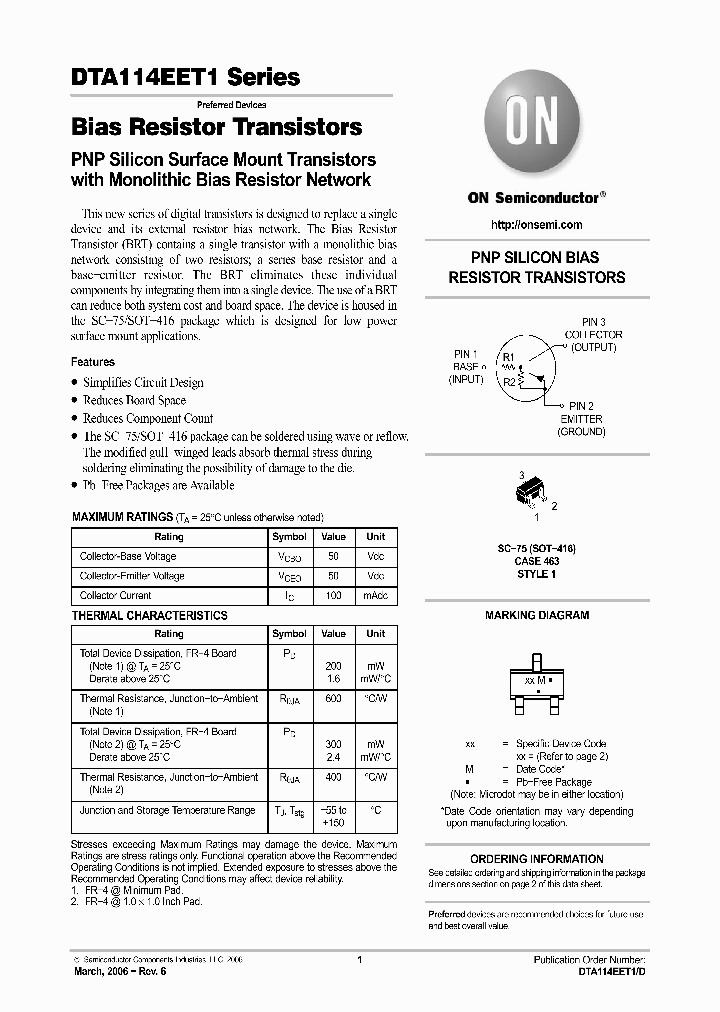 DTA115EET1G_1143247.PDF Datasheet