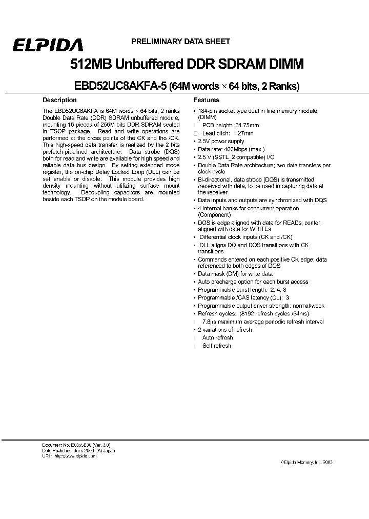 EBD52UC8AKFA-5C_1235652.PDF Datasheet