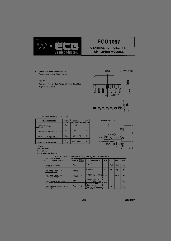 ECG1087_1235781.PDF Datasheet