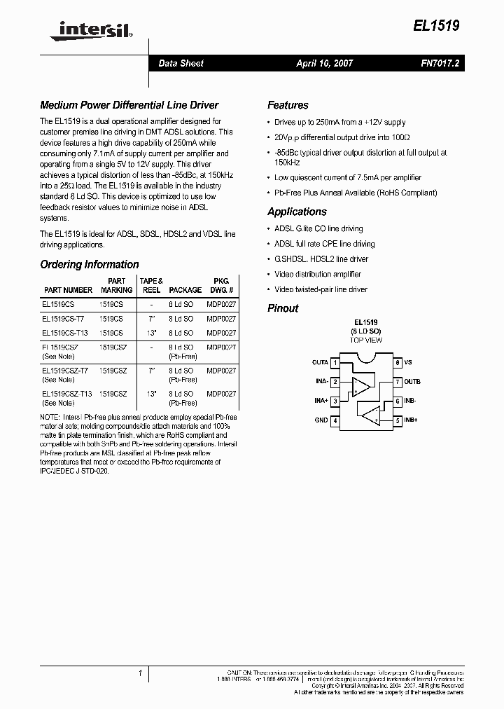 EL151907_1236345.PDF Datasheet