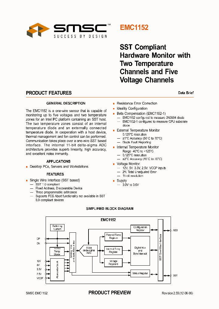 EMC1152_1116293.PDF Datasheet