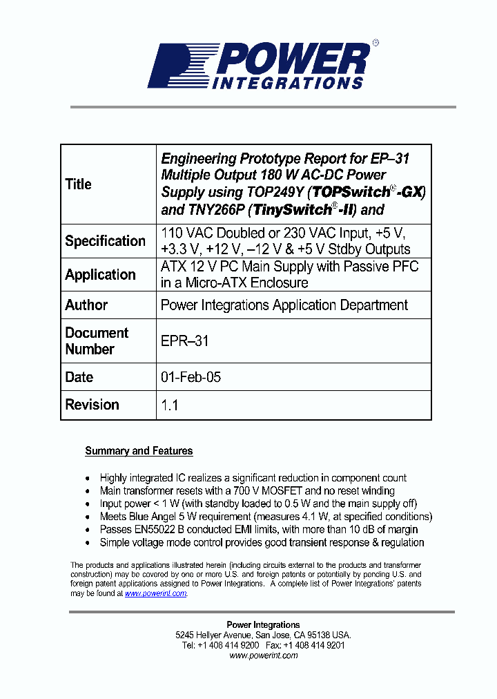 EPR-31_1237477.PDF Datasheet