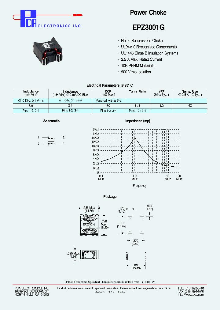 EPZ3001G_1237500.PDF Datasheet