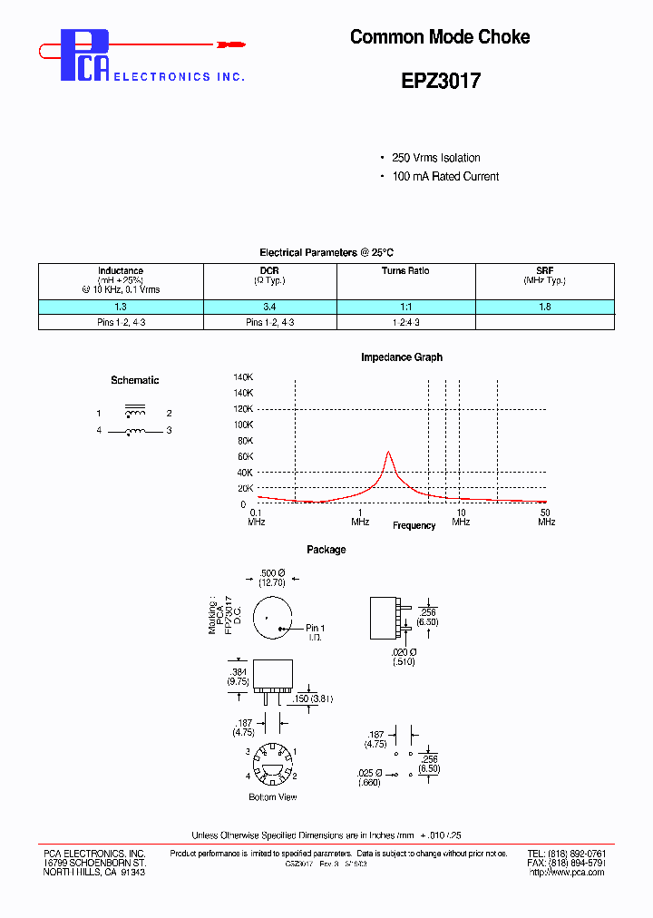 EPZ3017_1101625.PDF Datasheet