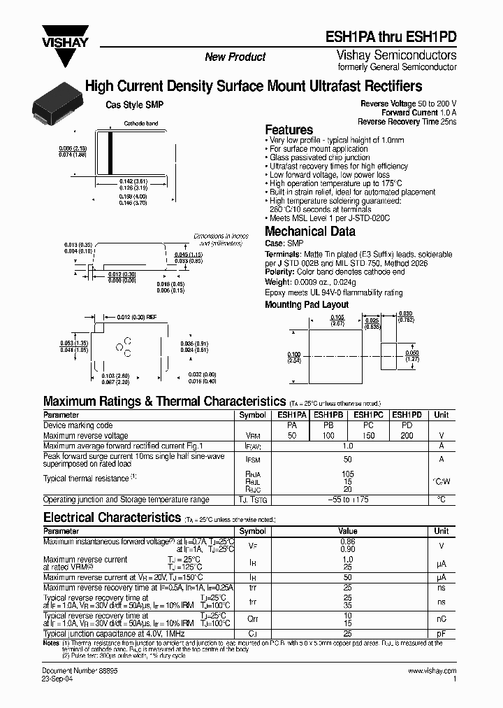 ESH1PA_1237868.PDF Datasheet