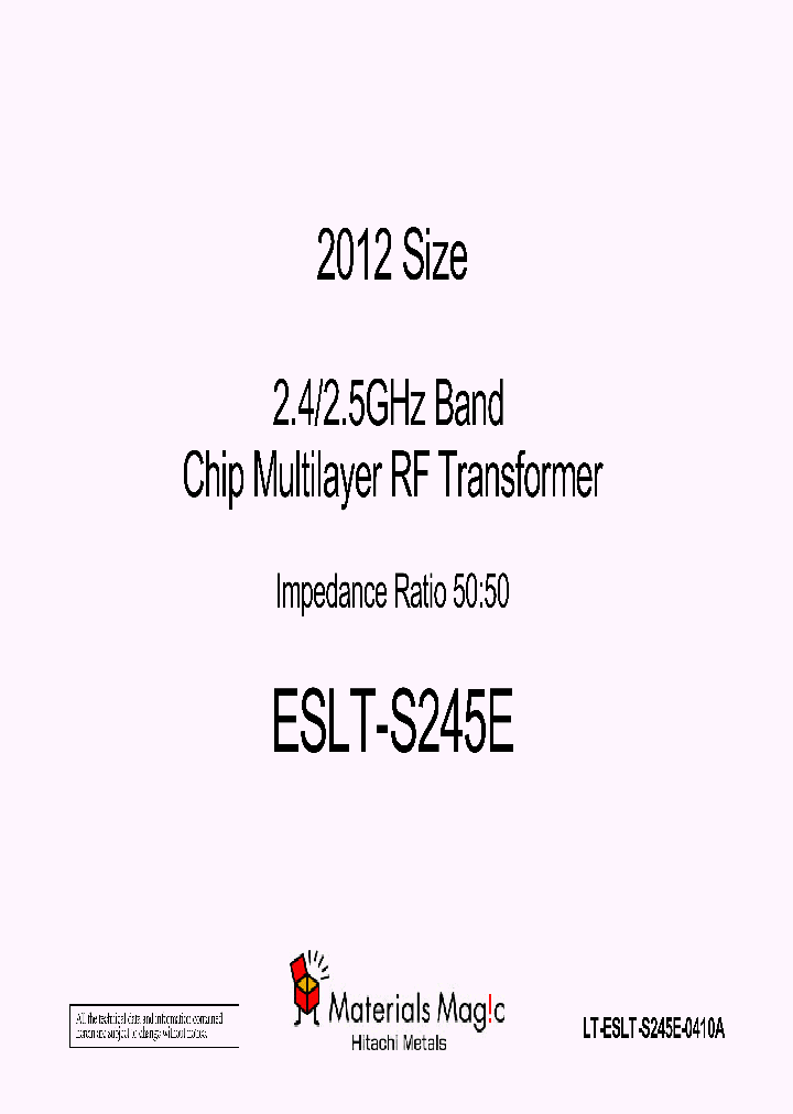 ESLT-S245E_1237949.PDF Datasheet