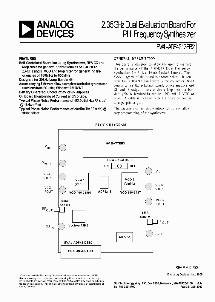 EVAL-ADF4213EB2_1238260.PDF Datasheet