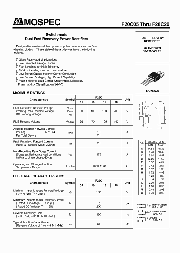 F20C20_1238573.PDF Datasheet