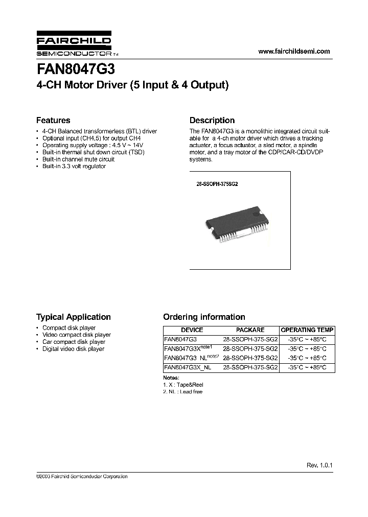 FAN8047G3XNL_856427.PDF Datasheet