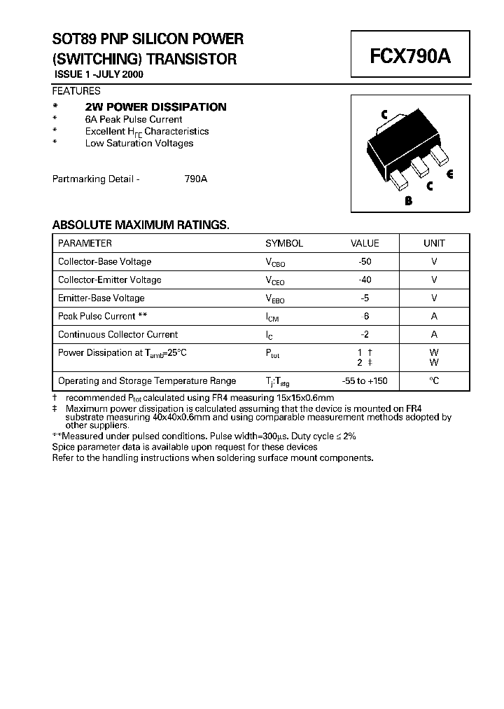 FCX790A_1239166.PDF Datasheet