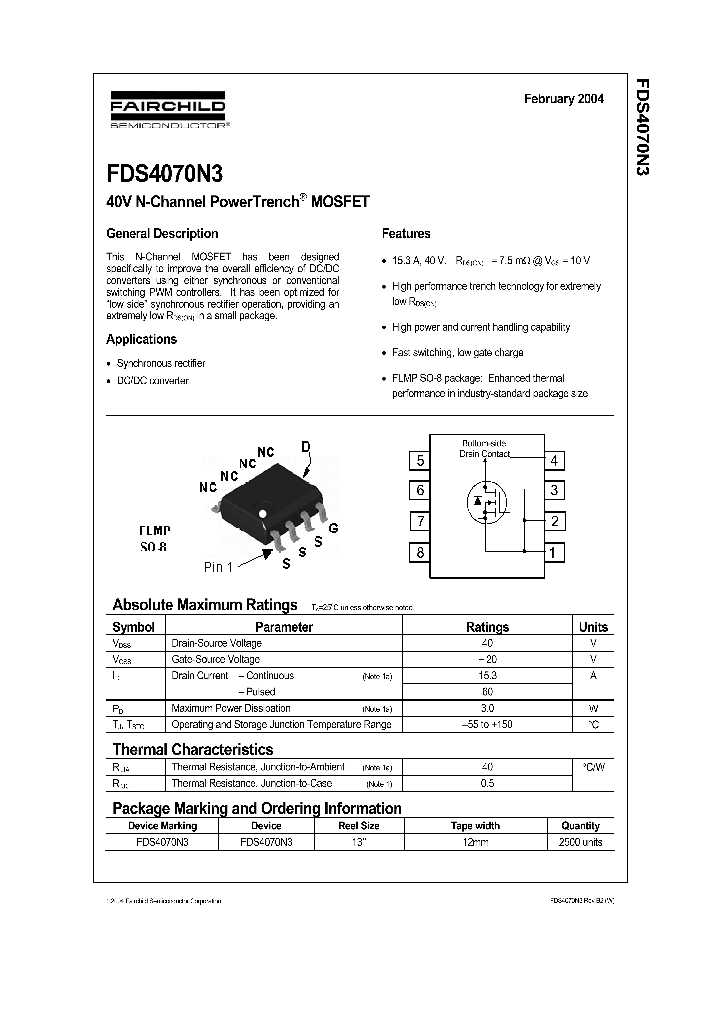 FDS4070N304_1057439.PDF Datasheet