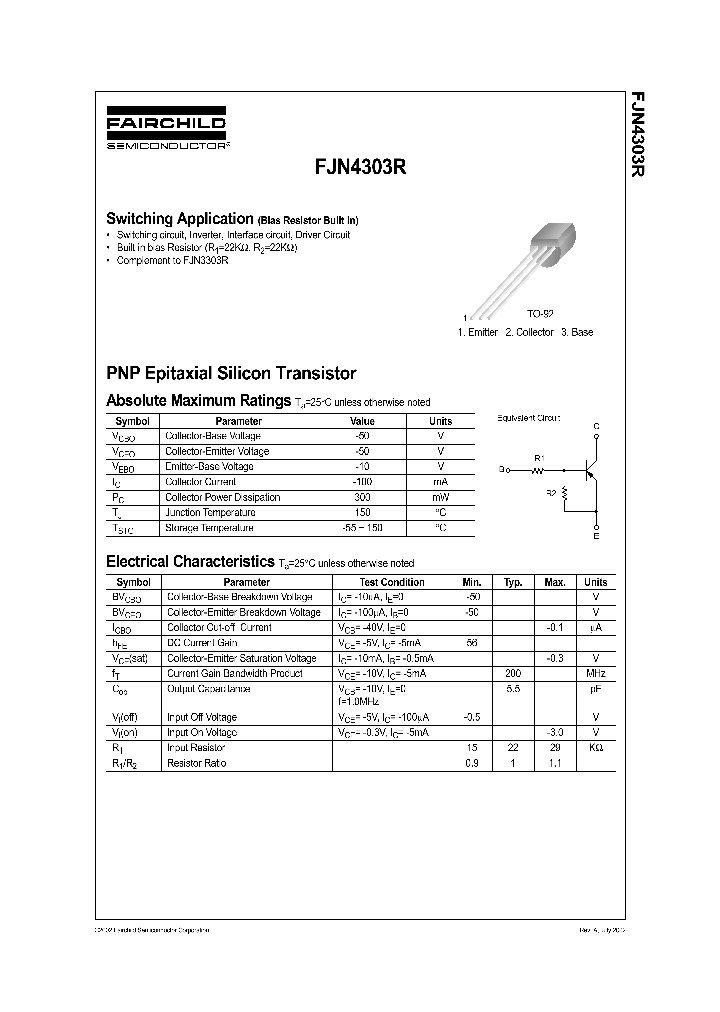 FJN4303R_1240312.PDF Datasheet