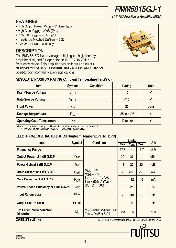 FMM5815GJ-1_611339.PDF Datasheet