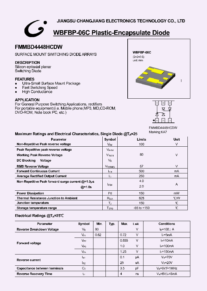 FMMBD4448HCDW_1240990.PDF Datasheet