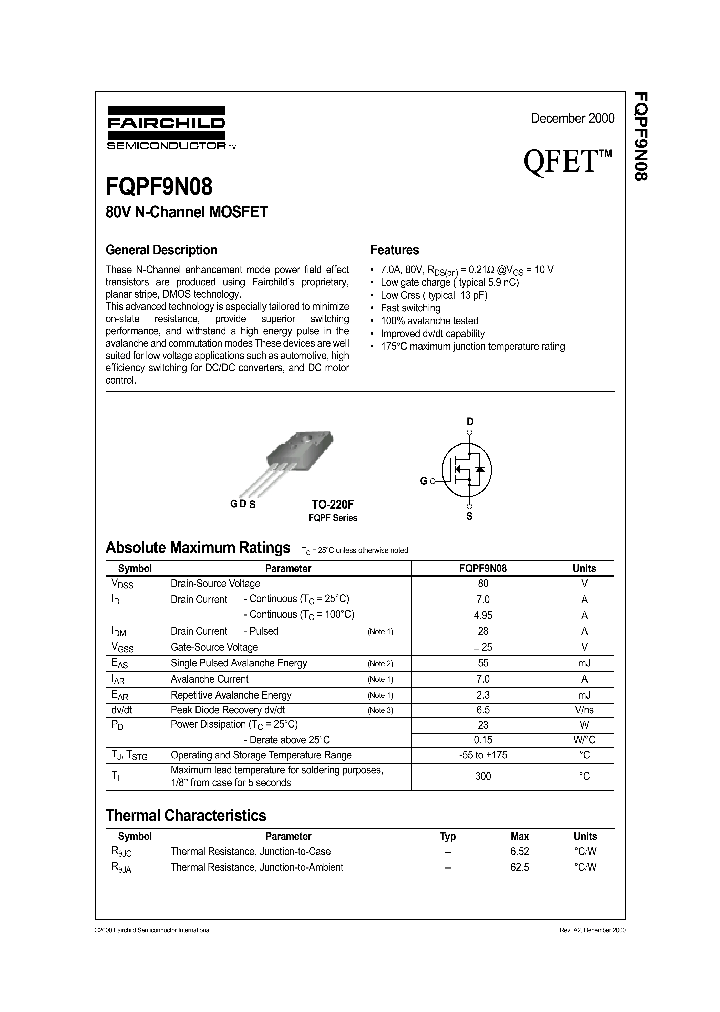 FQPF9N08_1241928.PDF Datasheet