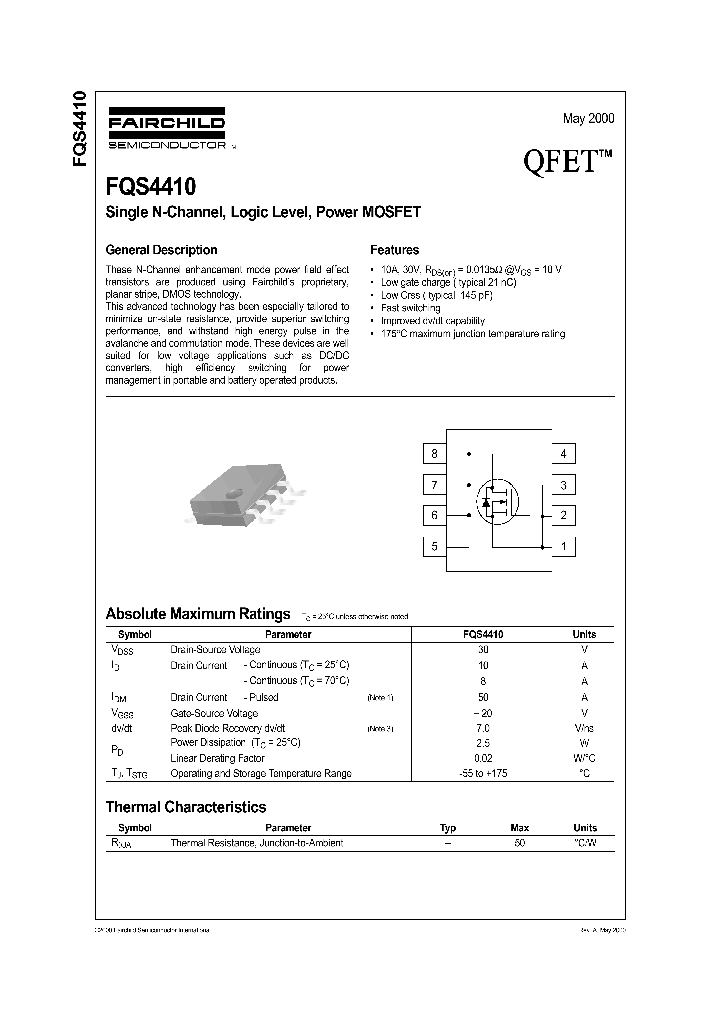 FQS4410_1241934.PDF Datasheet