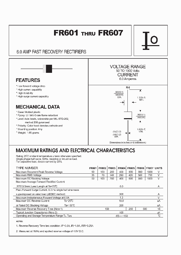 FR607_1242201.PDF Datasheet