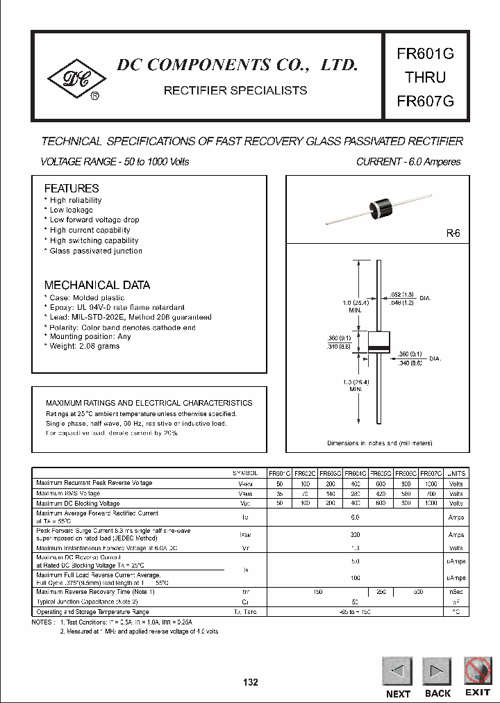 FR607G_1242208.PDF Datasheet