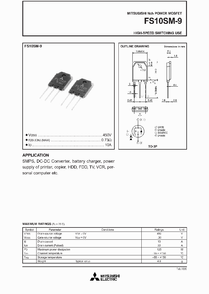 FS10SM-9_1160136.PDF Datasheet