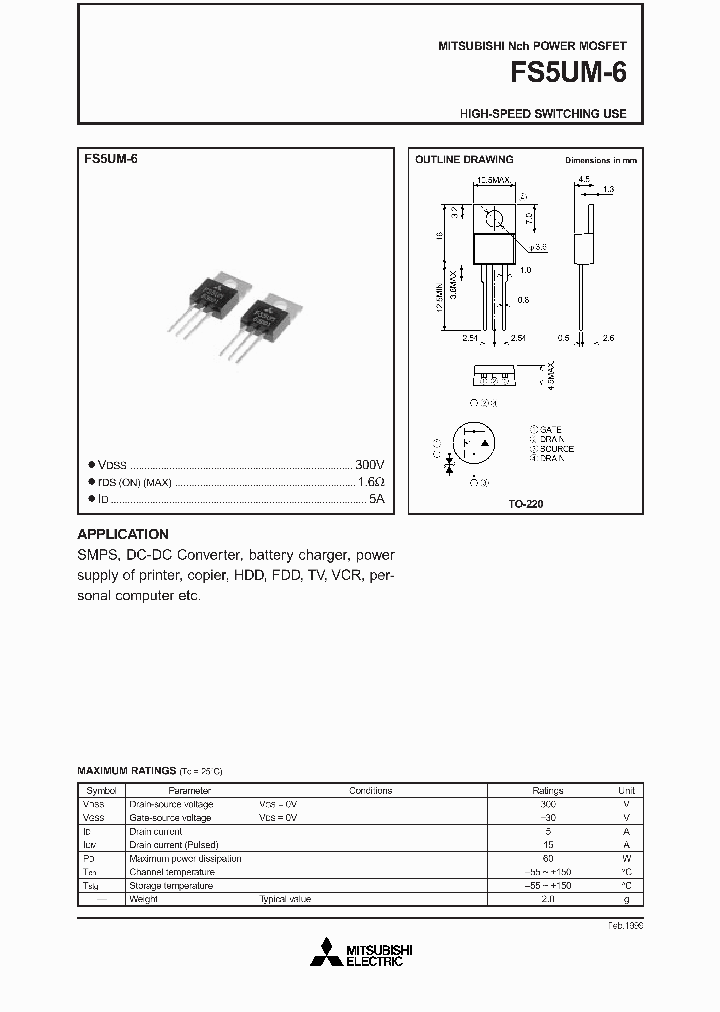 FS5UM-6_1147552.PDF Datasheet