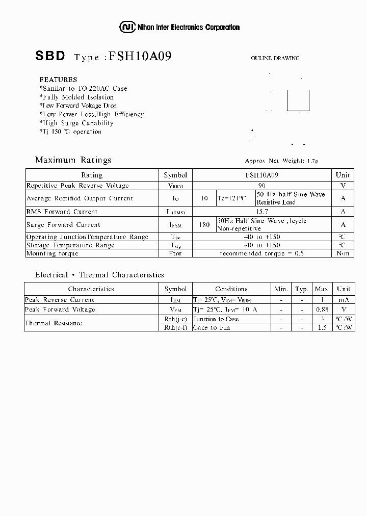 FSH10A09_1242923.PDF Datasheet