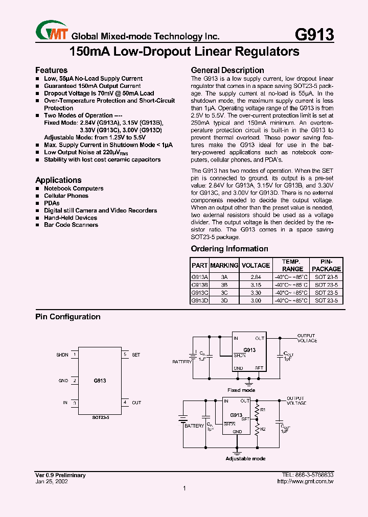 G913_1052455.PDF Datasheet