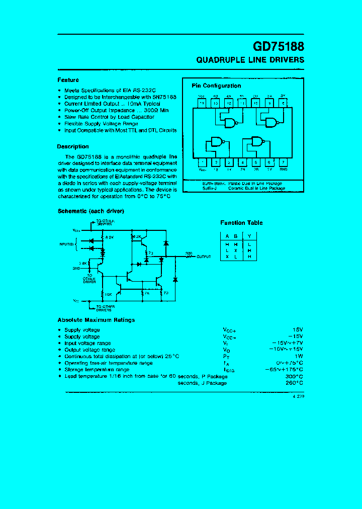 GD75188_1033212.PDF Datasheet