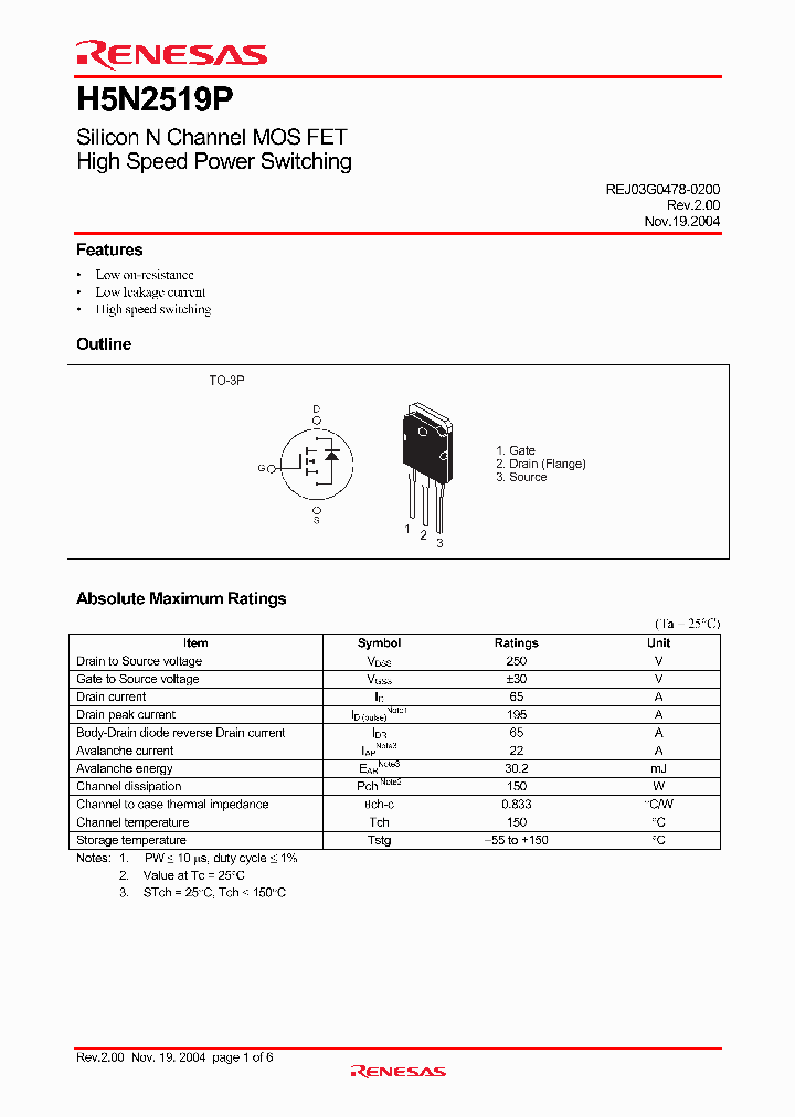 H5N2519P_1087453.PDF Datasheet